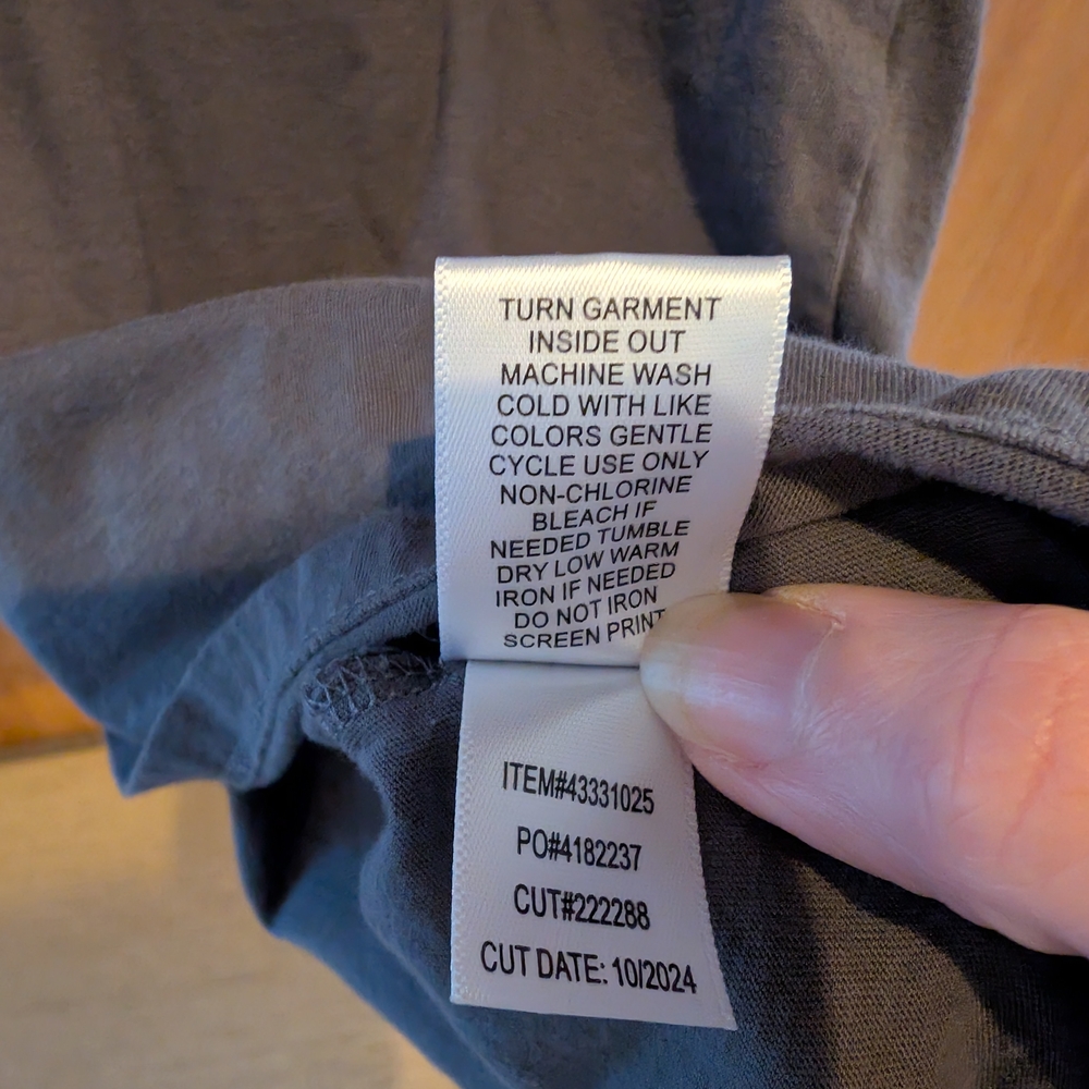 Torrid 4 Gray Graphic Tee - Picture 5 of 5